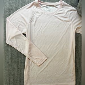 Light pink UV blocking shirt